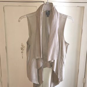 Softest leather vest